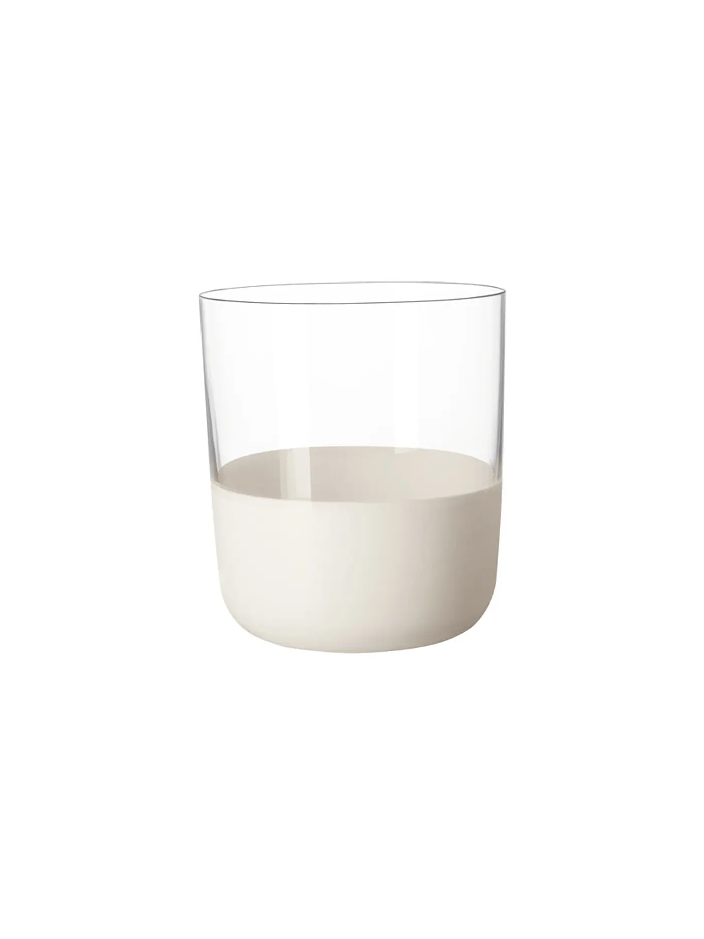 VILLEROY & BOCH | Whisky Glas 4er Set MANUFACTURE ROCK BLANC GLAS | 